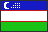 Flag for Uzbekistan