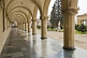Image of Colonaded marble walkway at the Joseph Stalin Museum.