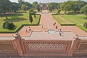 View from Humayun's Tomb to the West Gate.