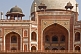 Image of Detail of stonework and design of Humayun's Tomb.