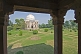 Image of The Shish Gumbad tomb was built during the Lodi period (1421-1526), and now stands in the Lodi Gardens.