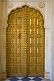 Image of A gold-plated door in the City Palace complex.