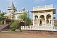 Image of White marble tombs and the Jaswant Thada, a memorial to commemorate Jaswant Singh II was built 1899.