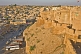 Image of View of the old city from the fort ramparts, in the evening sunlight.