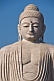 Image of Detail of the 20m tall statue of the Buddha, which stands next to the Japanese Temple.