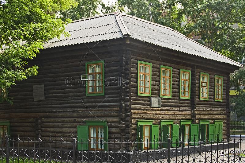 Museum of Fedor Dostoevsky is housed in the log-built wooden house where the exiled writer lived from 1857-1859.