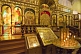 Image of Candles and golden icon screen in the Zenkov Cathedral.