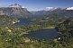 Image of Views of the El Trebol and Nahuel Huapi Lakes from the Cerro Campanario.