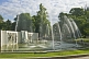 Image of Fountains and monument in the Plaza Independencia.