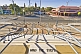Image of Exit stairs and railings from Broken Hill station to Crystal Street and The Mall.
