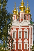 Transfiguration-Gate church, at the Novodevichy Convent.
