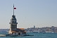 The Leander Tower commands a fine view across the Bosphorous to Beyoglu, on the European side. 