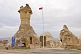 Image of A Turkish police station housed in a unique \\\\'fairy chimney\\\\' cave of volcanic \\\\'tuft\\\\' rock.
