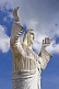 Statue of Christ on Av Ranulpho Marquesa Leal.