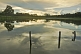 Image of Cloud reflections in Pantanal lake.