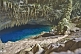 Cavers explore the Blue Lake Cave (Gruta do Lago Azul).