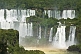 Image of Multiple waterfalls and jungle at the Iguazu Falls.