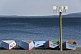 Image of Rowing boats on the beach of Lago Villarrica.
