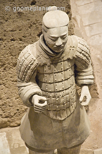 Terracotta warrior in pit number 2.