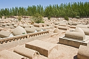 Muslim cemetery at Abakh Hoja Tomb.