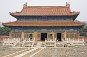 Building in inner corutyard of Xiao Ling - tomb of the Shunzhi Emperor, at the Eastern Qing Tombs, near Ji Xian.