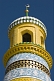 Image of The yellow-tiled Id Kah Minaret, dating from 1442, dominates the old town.