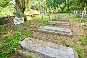 Catholic cemetery for Nuns and Sisters at the Sisters of Charity Convent.