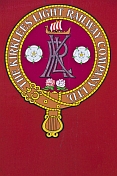 Badge of the Kirklees Light Railway at Clayton West.