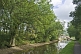 View of locks and Eshton Road bridge over Leeds Liverpool Canal at Gargrave.