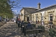 Image of Outdoor cafe at Ilkley Railway Station on Station Road.