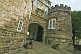 Image of Gatehouse and entrance to Skipton Castle - a well preserved medieval castle first built in 1090.