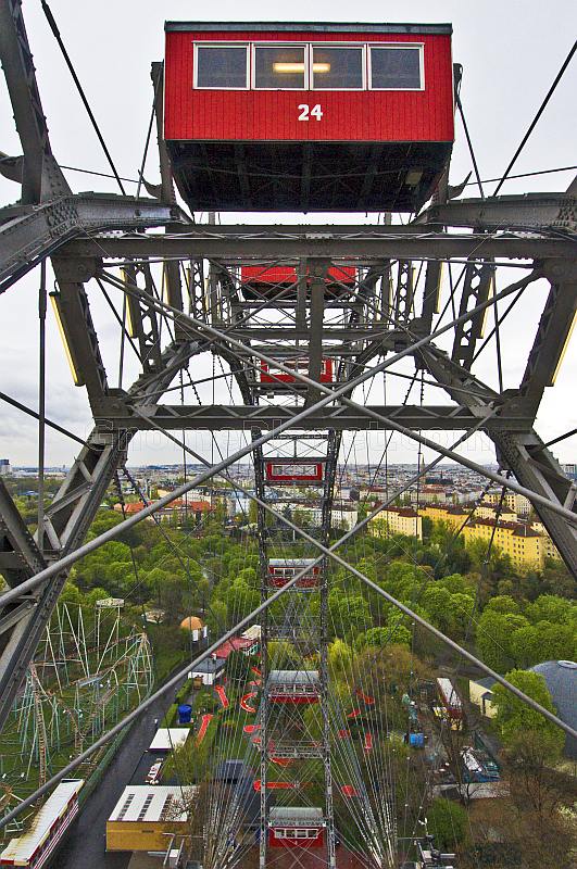 Riesenrad Ferris Wheel in the Prater